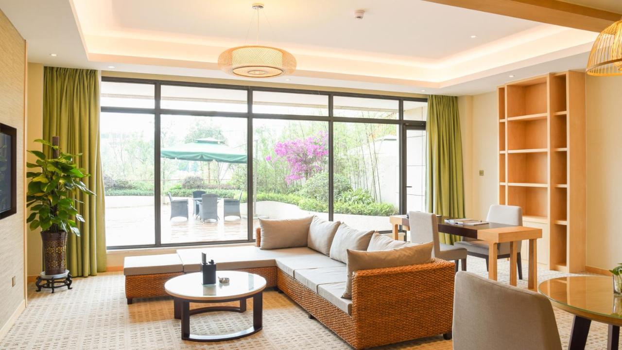 Intercontinental Heilong Lake, An Ihg Hotel Meishan  Bagian luar foto