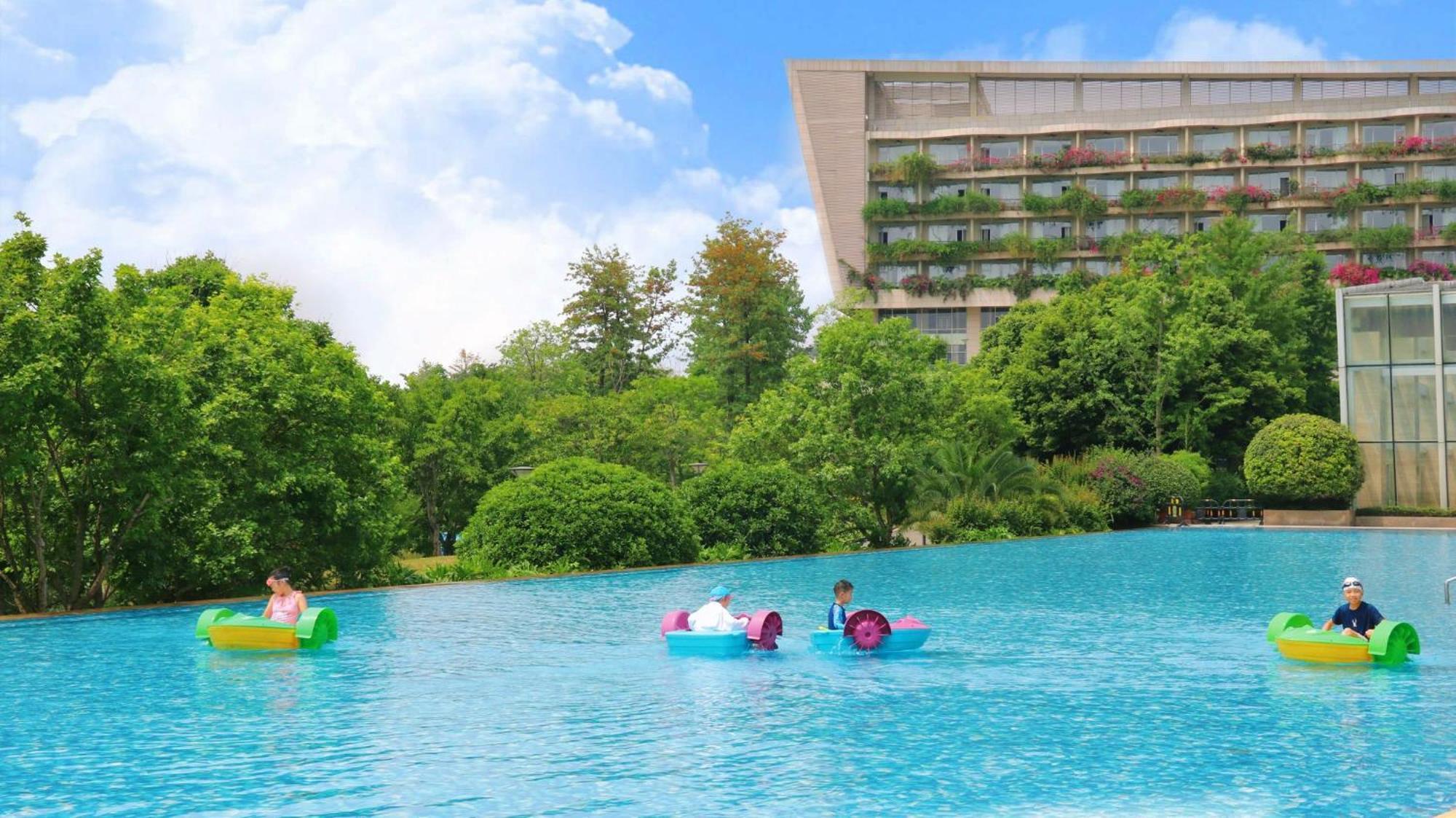 Intercontinental Heilong Lake, An Ihg Hotel Meishan  Bagian luar foto